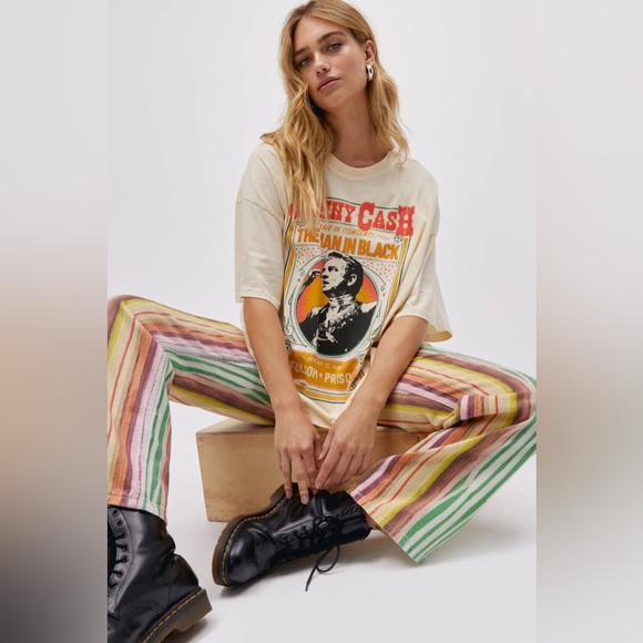 Daydreamer Johnny Cash Oversized Live in Concert Tee NWOT (OS) - Picture 2 of 13